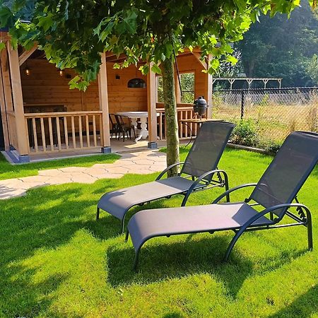 "Huisje Op De Veluwe" Met Prive Jacuzzi En Bar! Ermelo Exteriör bild