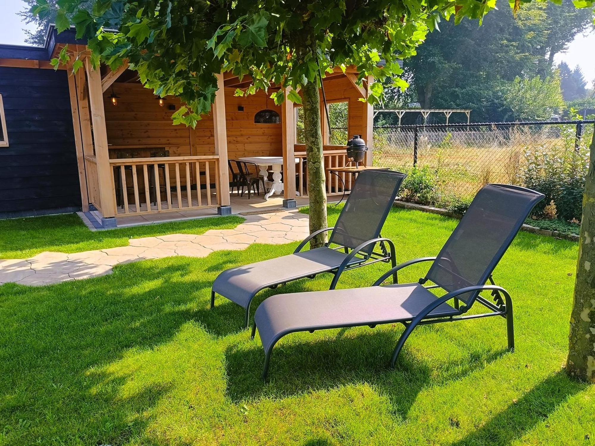"Huisje Op De Veluwe" Met Prive Jacuzzi En Bar! Ermelo Exteriör bild